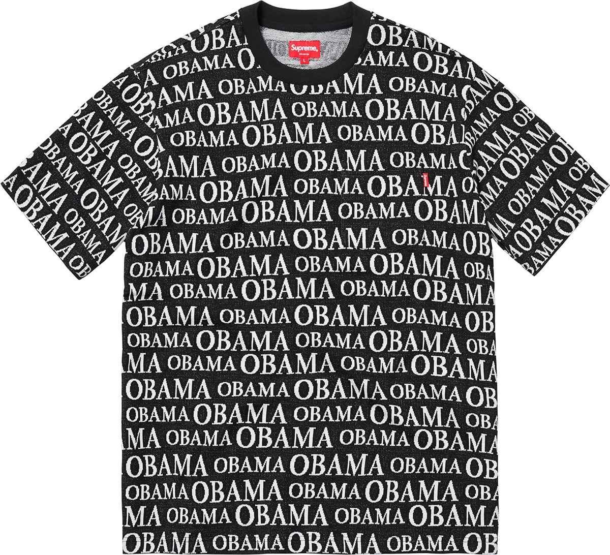 Obama Jacquard S/S Top view 2